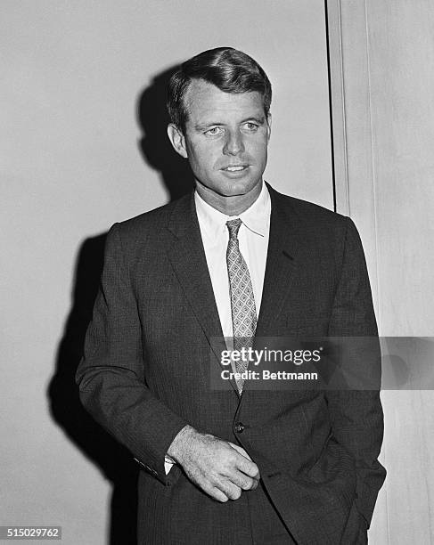 Robert Kennedy, brother of John F. Kennedy, attorney general and U.S. Senator.