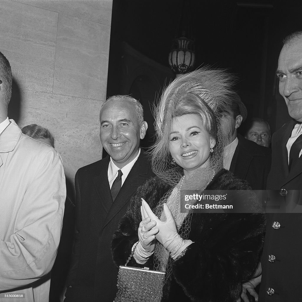 Zsa Zsa Gabor and Husband
