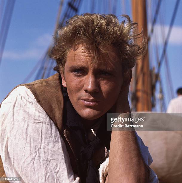 Actor Terence Stamp as Billy Budd in the 1962 film Billy Budd, directed by Peter Ustinov.