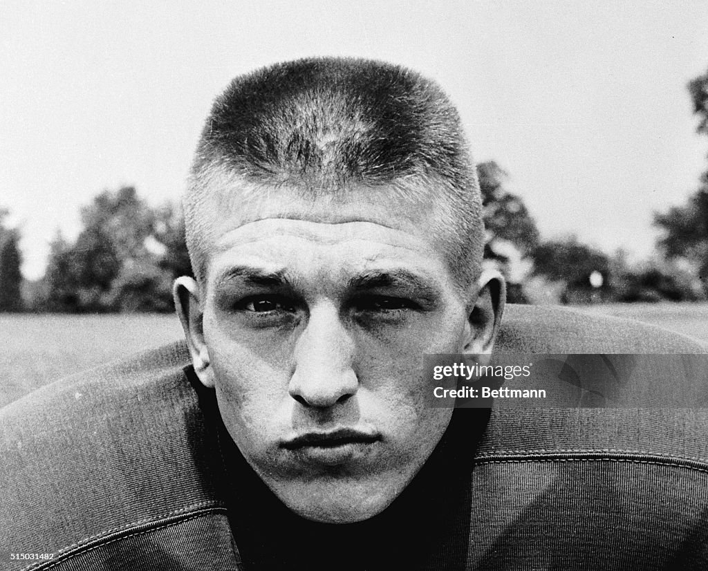 Famed All Pro Football Player Johnny Unitas