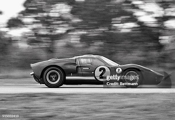 Ford Prototype Racecar on Track