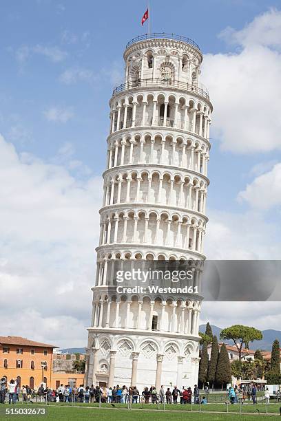 italy, tuscany, pisa, leaning tower - tower stock pictures, royalty-free photos & images