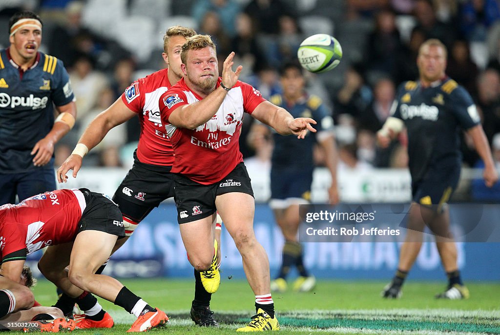 Super Rugby Rd 3 - Highlanders v Lions