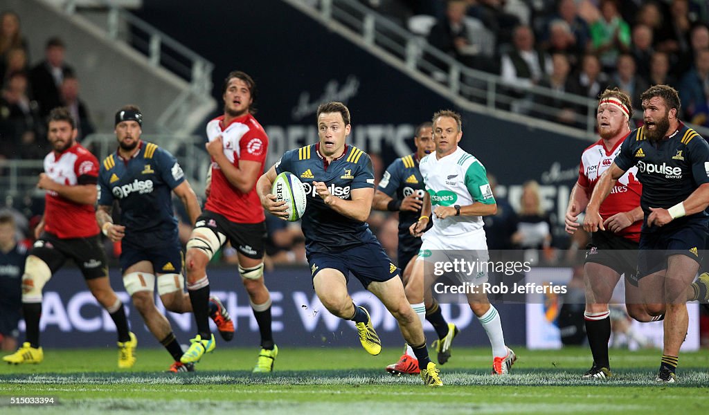 Super Rugby Rd 3 - Highlanders v Lions