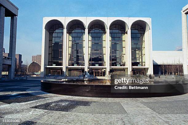 The Metropolitan Opera House at Lincoln Center.