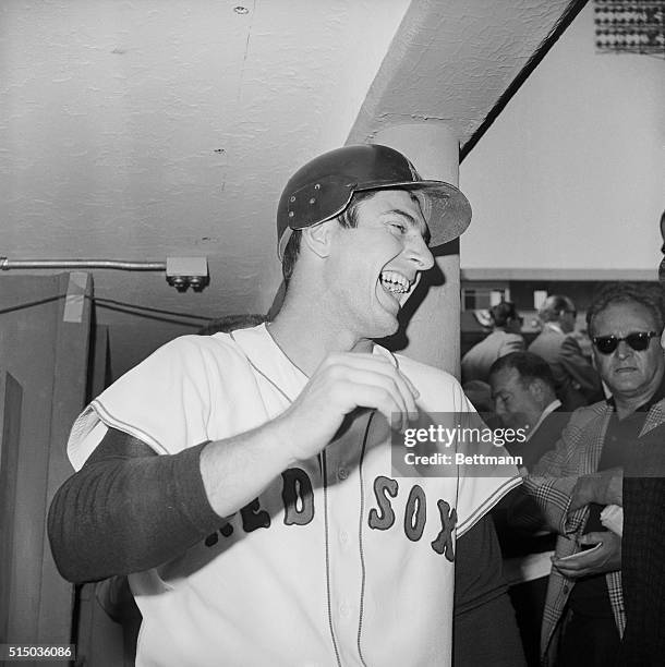 Boston: Considered a certain choice for MVP honors, Carl Yastrzemski of the Boston Red Sox is sitting on top of the world after leading the Red Sox...