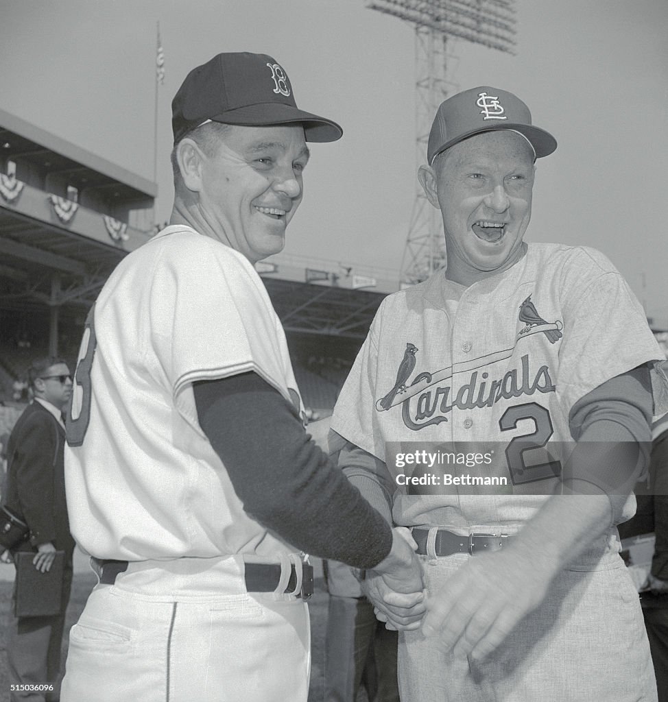 Dick Williams and Red Schoendienst