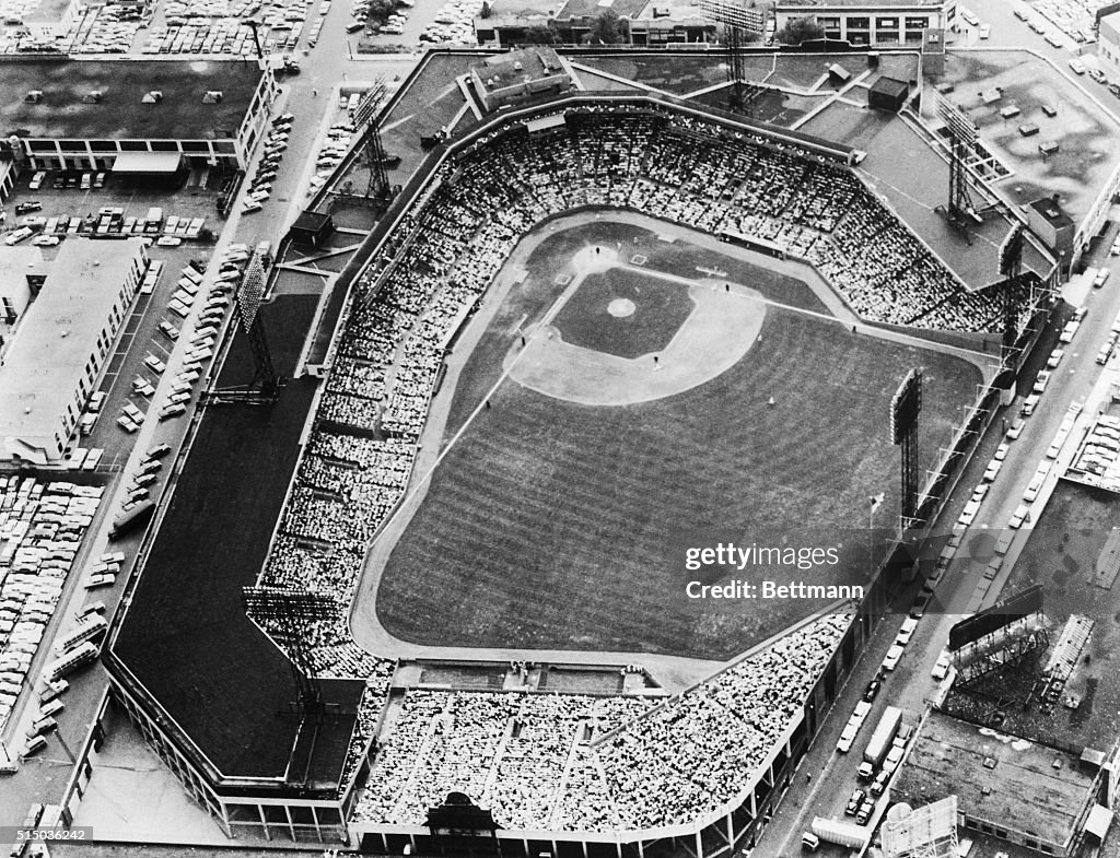 View of Fenway Baseball Park