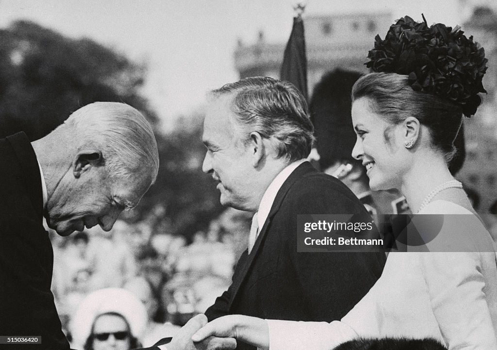 Ambassador of Netherlands Meeting Princess Grace