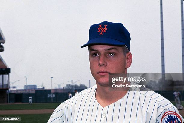 Tom Seaver, N.Y. Mets pitcher, May 1967.