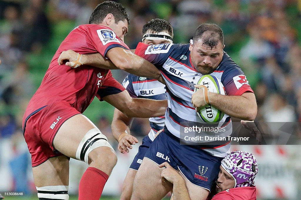 Super Rugby Rd 3 - Rebels v Reds