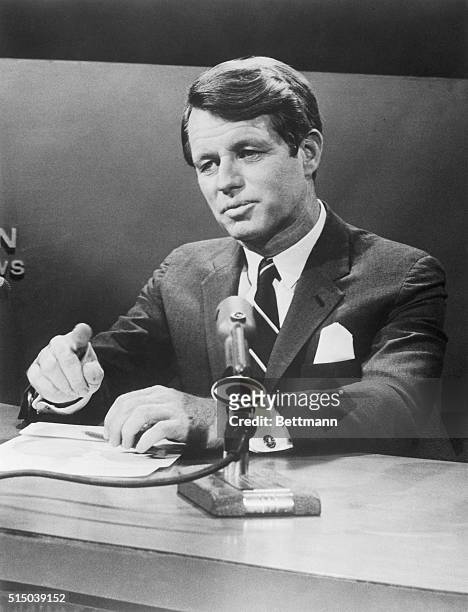 Robert F. Kennedy, , said in a TV interview Face The Nation on CBS, that the U. S. Involvement in Vietnam was questionable on moral grounds. Vice...
