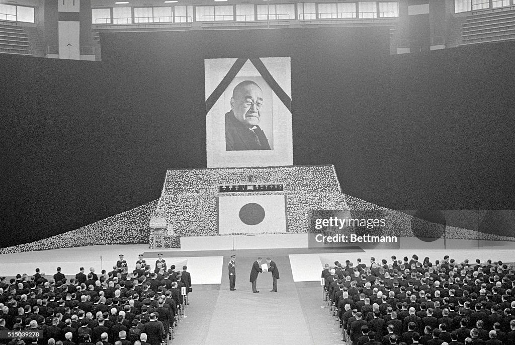State Funeral Service for Shigeru Yoshida