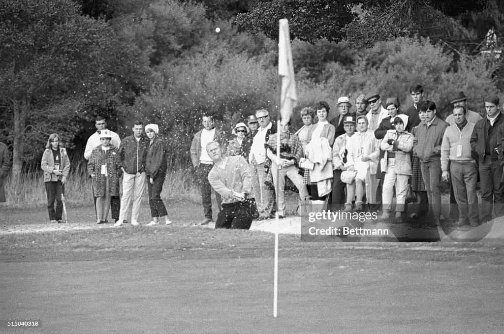 Jack Nicklaus Watching Ball Travel