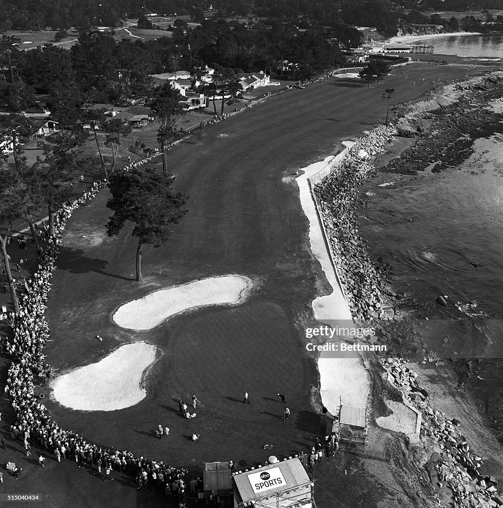 View of the Pebble Beach Golf Course