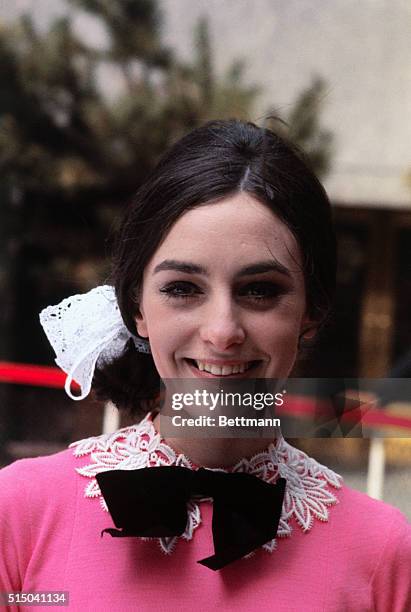 Peggy Fleming who was World Figure Skating Champion three times and the only U.S. Skater to win a Gold Medal at the 1968 Winter Olympics, cuts a...