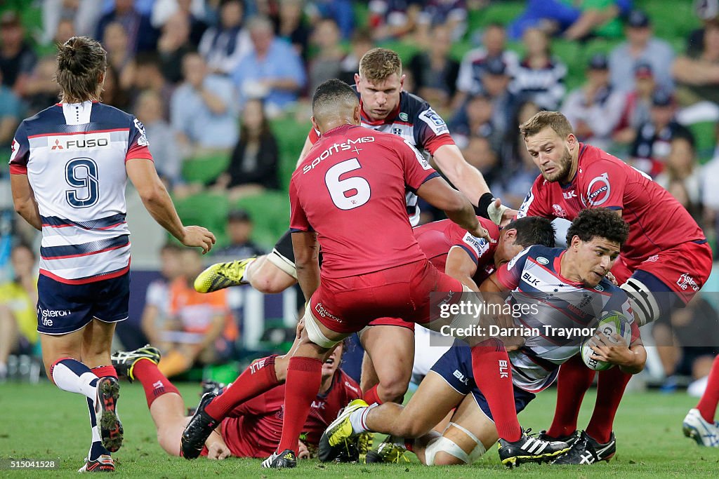 Super Rugby Rd 3 - Rebels v Reds