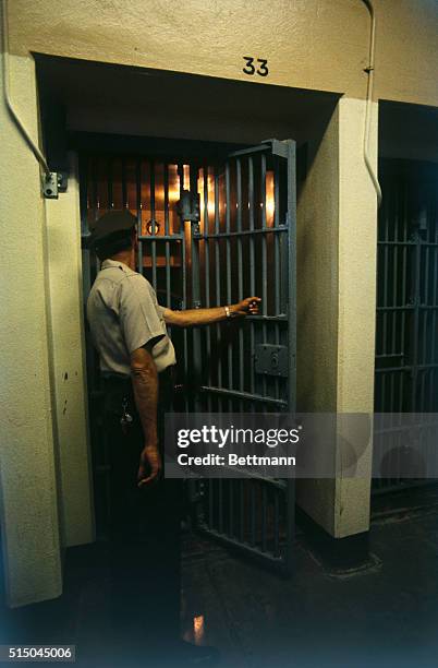 The Sirhan Area is ready on San Quentin Prison's death row for the killer of Senator Robert F. Kennedy. The address: Cell 33, South Side, condemned...