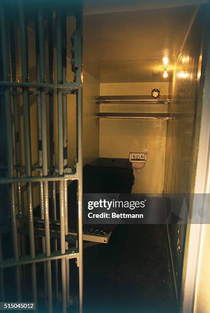 The Sirhan Area is ready on San Quentin Prison's death row for the killer of Senator Robert F. Kennedy. The address: Cell 33, South Side, condemned...
