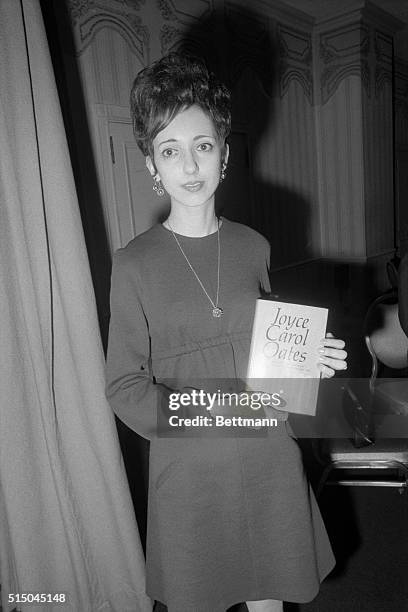 Writer Joyce Carol Oates the National Book Award for her latest novel titled Them.