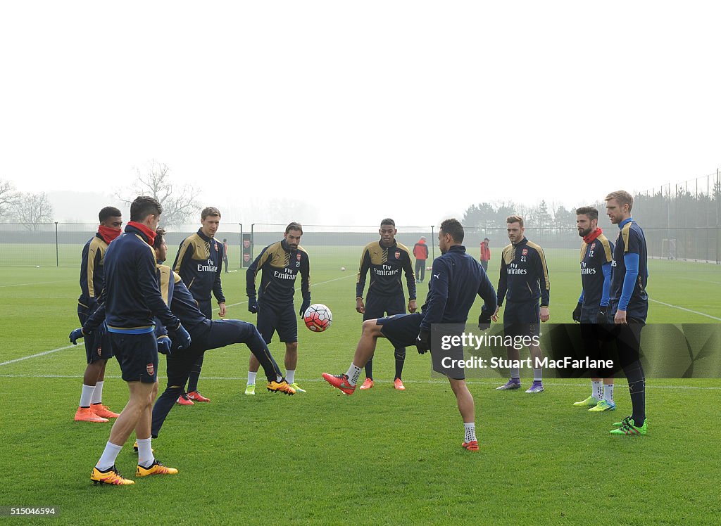 Arsenal Training Session