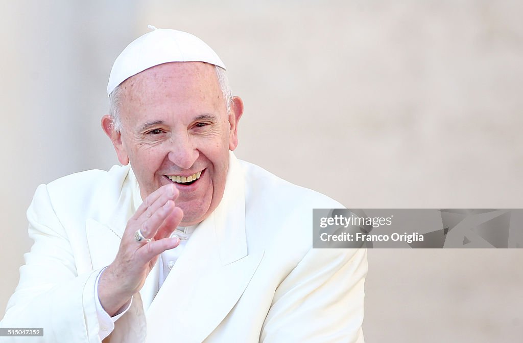 Pope Francis Attends a Jubilee Audience