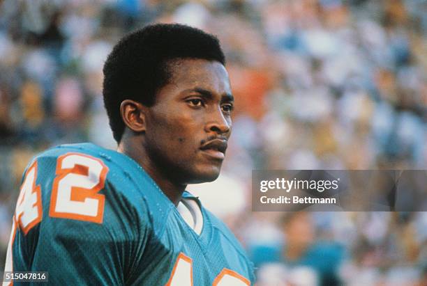 Miami Dolphins wide receiver Paul Warfield.