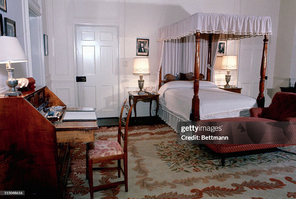 Interior of Guest Bedroom at Blair House
