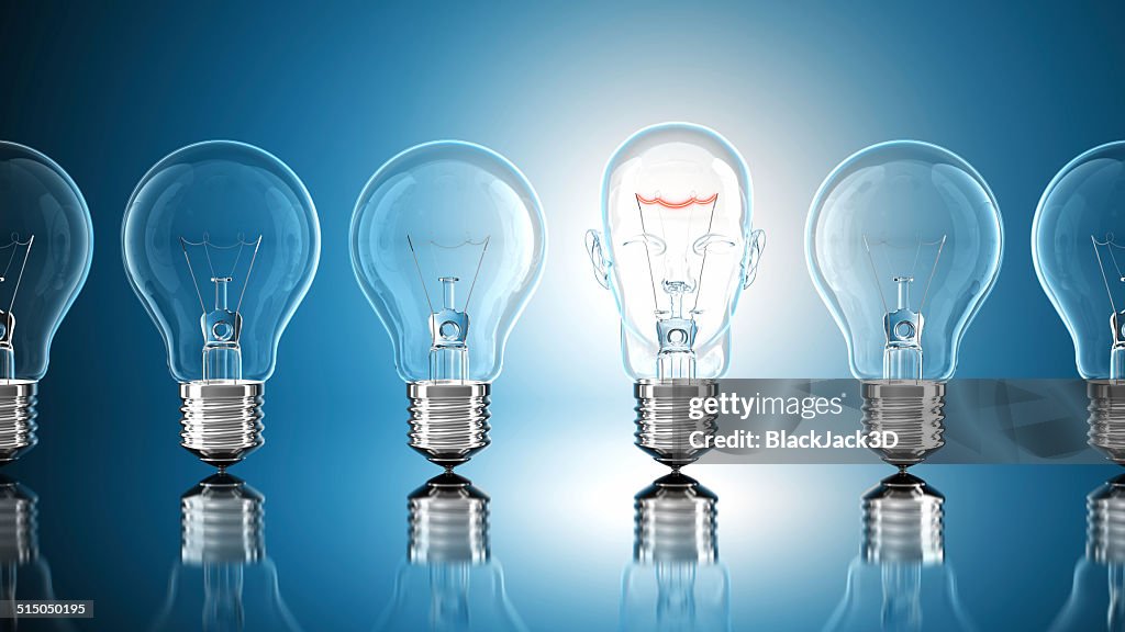 Light Bulb Concept High-Res Stock Photo - Getty Images