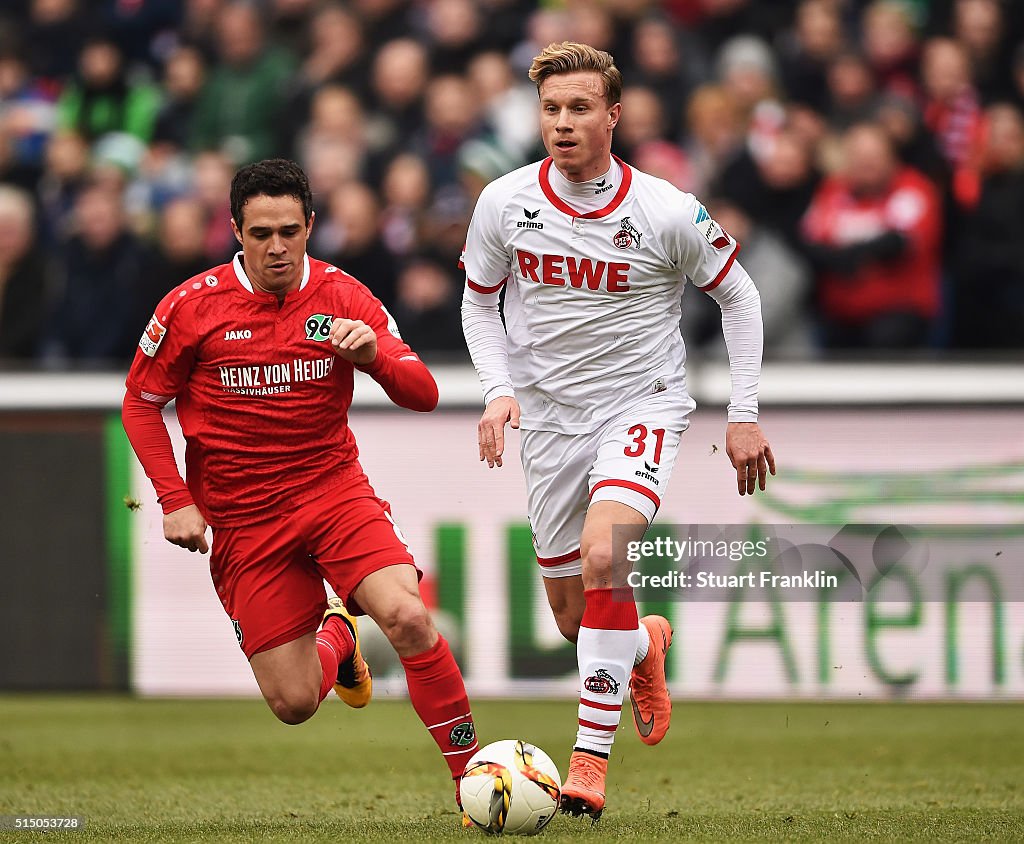 Hannover 96 v 1. FC Koeln - Bundesliga