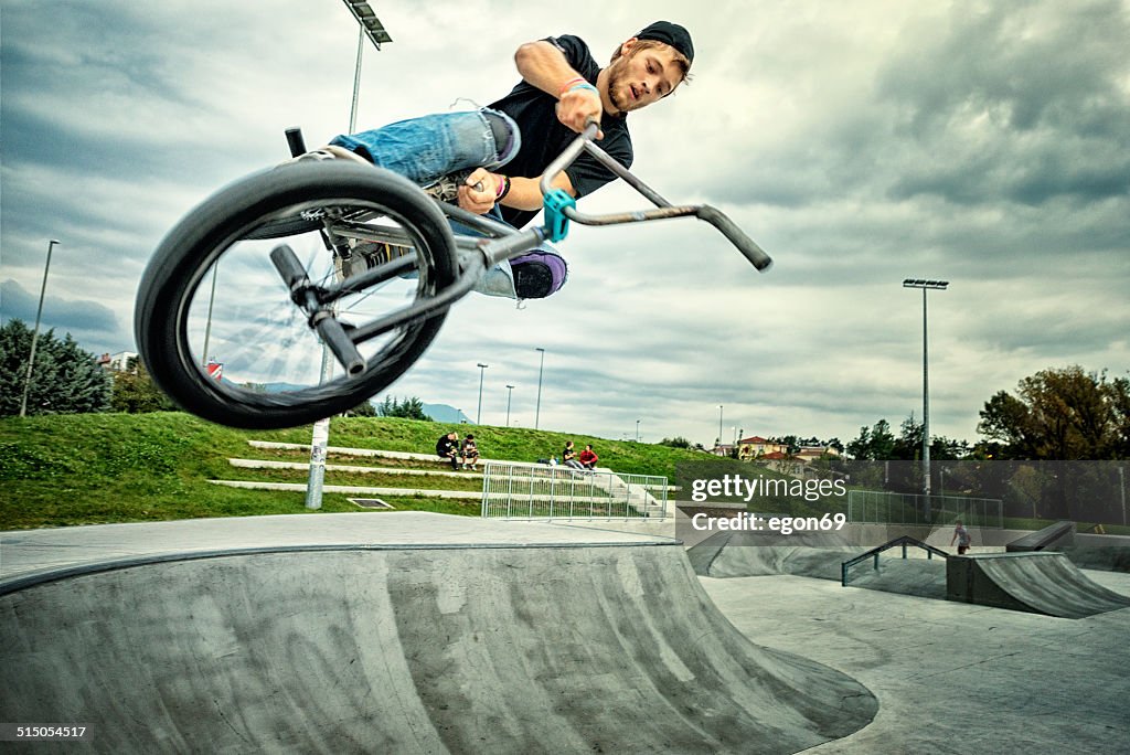 BMX biker