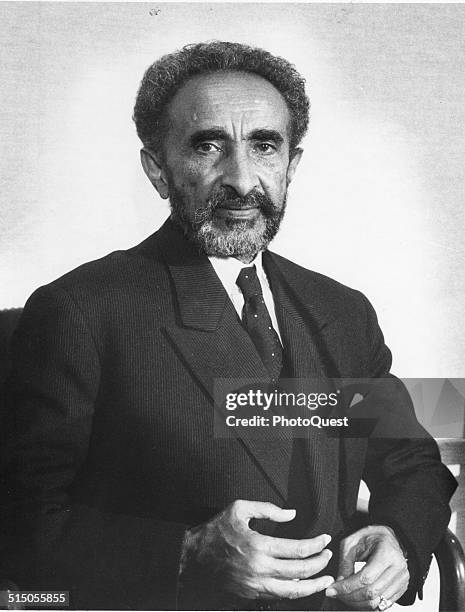 His Imperial Majesty Haile Selassie I, Emperor of Ethiopia , Washington DC, 1966.