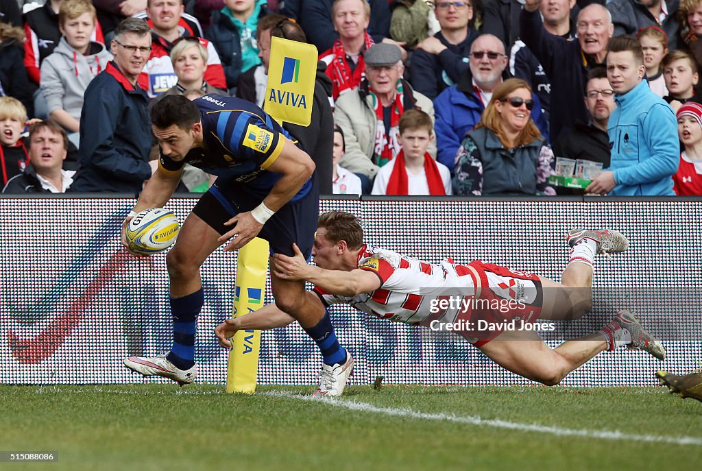 Worcester Warriors v Gloucester Rugby - Aviva Premiership