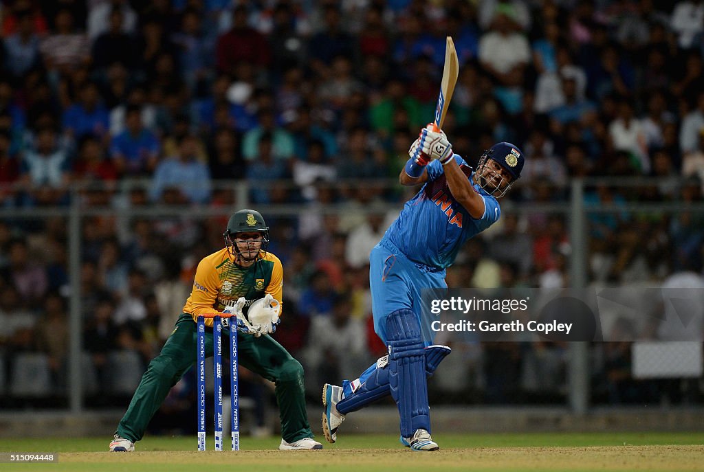 India v South Africa - ICC Twenty20 World Cup Warm Up