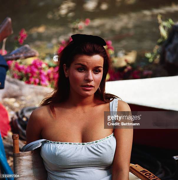 Bathing Beauty. Austria's lovely Senta Berger joins the lengthy ranks of actresses who get soaking wet for film posterity. In Major Dundee a motion...