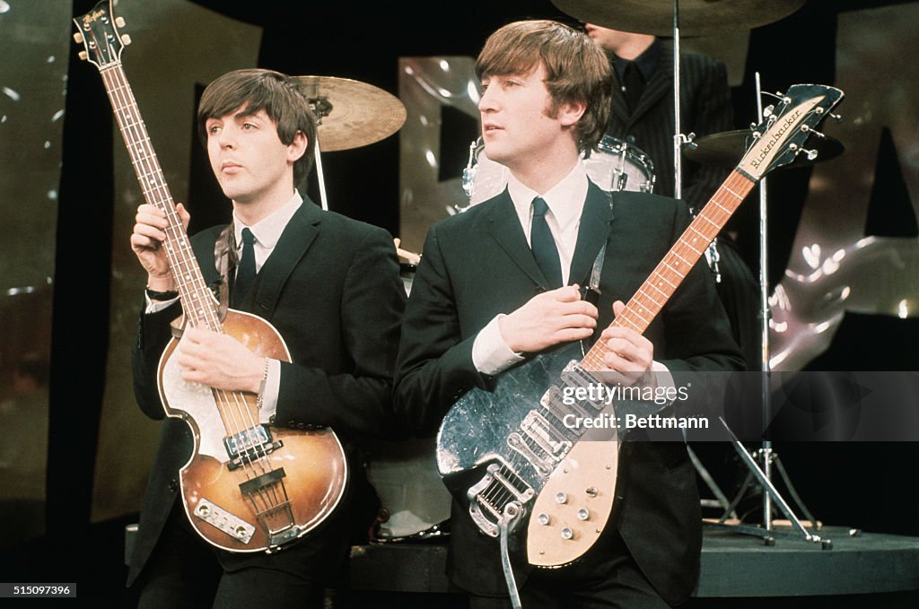 The Beatles Rehearse On 'The Ed Sullivan Show'