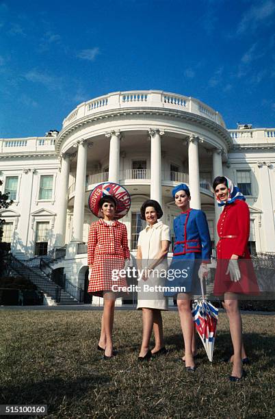 The White House will see another historic "first" tomorrow when 20 models parade down a newly-built runway in the State Dining Room to boost "How to...