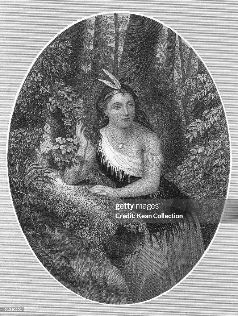 Portrait Of Pocahontas