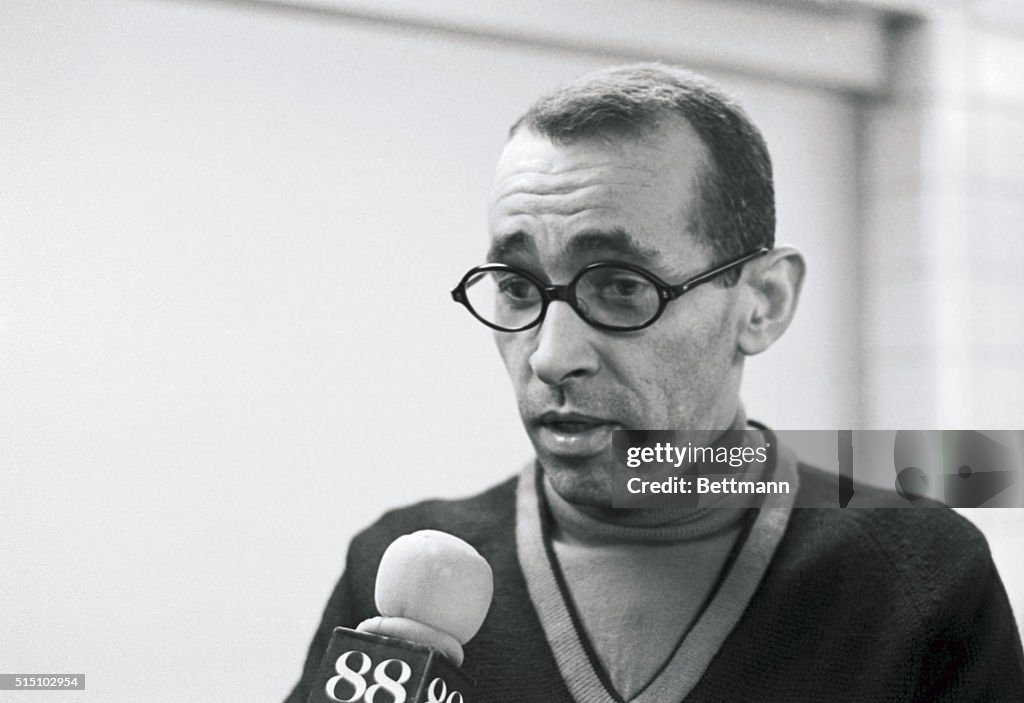 Wyatt T. Walker Speaking at Microphone