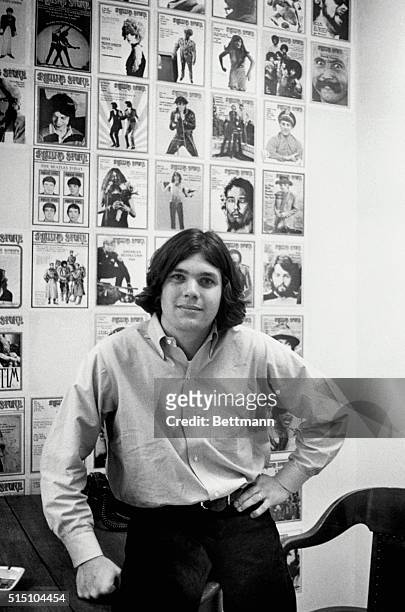 Two years ago, Jann Wenner couldn't make enough money freelancing rock 'n' roll articles, do he followed the "path of least resistance" and started...