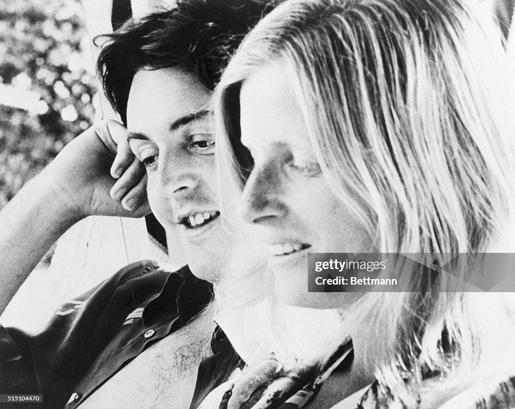 Paul and Linda McCartney