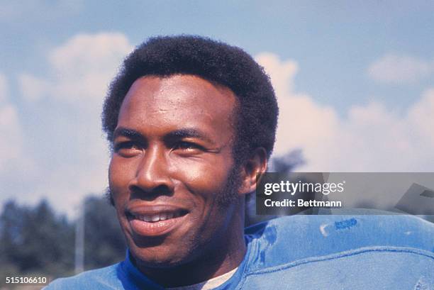 Lem Barney, cornerback for the Detroit Lions.