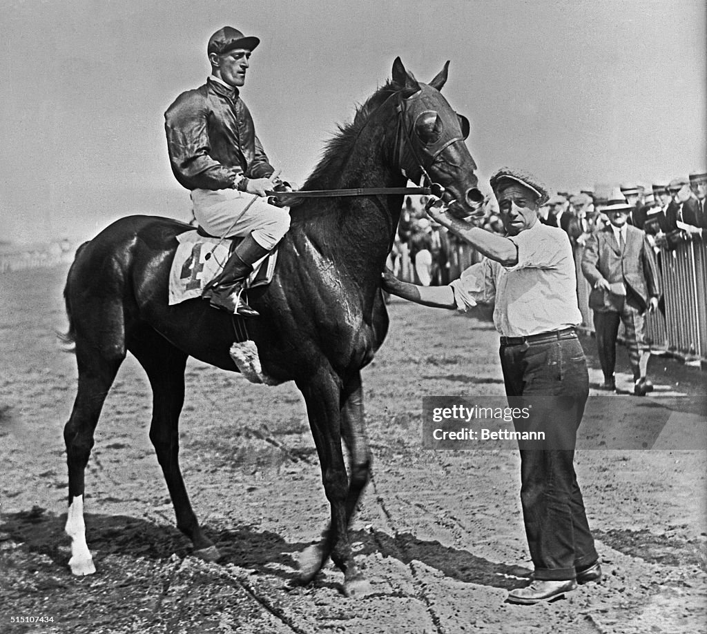 Jockey on Racehorse