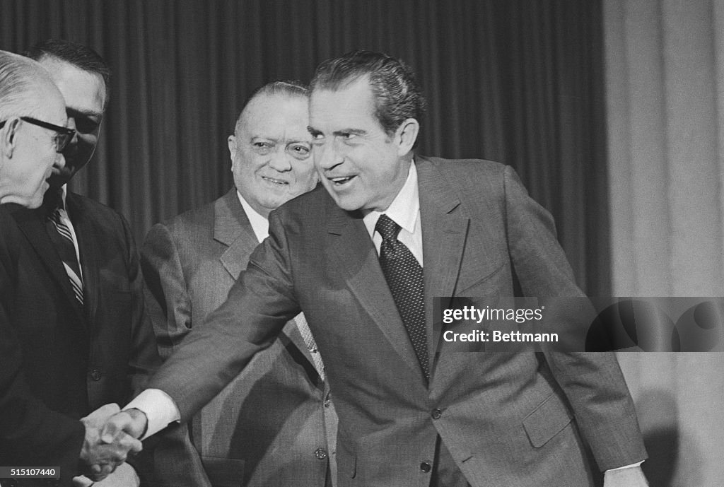 President Nixon and J. Edgar Hoover