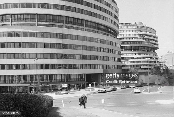 The Watergate Complex, as it appeared shortly after opening in 1969. It later became associated with an infamous political scandal that bears its...