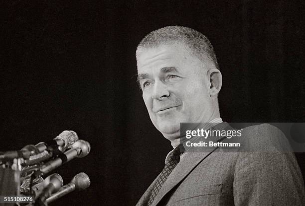 Archibald Cox, special Watergate prosecutor, holds a press conference here on June 18th. He said that he is studying the question of whether it would...