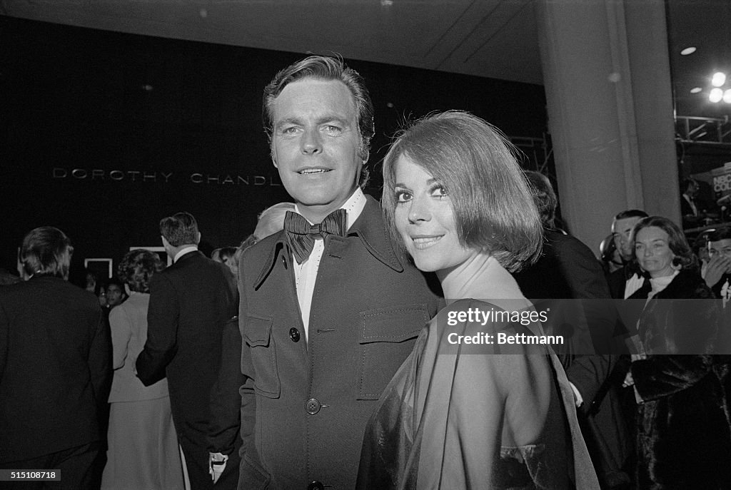 Natalie Wood and Robert Wagner Smiling