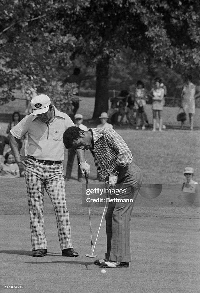 Sammy Davis, Jr. and Lee Trevine