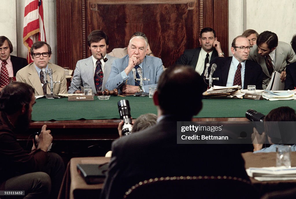 Watergate Hearing in Progress