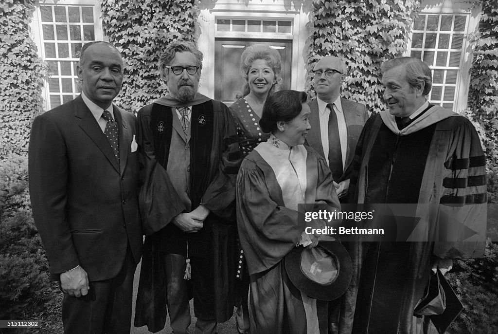 Six Honorary Degree Recipients at Harvard